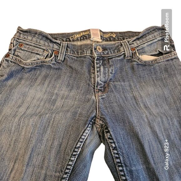 Nobo denim  good cond 13 P waist 16 inches  across crotch 27 in to hem - Picture 7 of 8